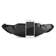 Glitter Laser Plaid Fanny Pack Money Belt Bag