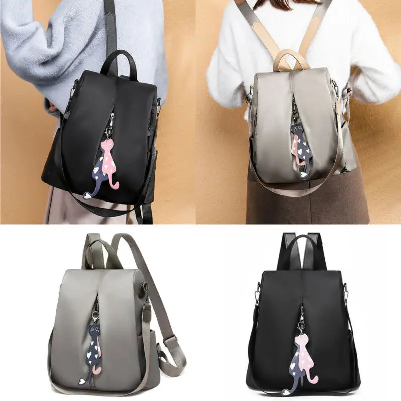 Women's Anti-Theft Backpack Waterproof Female Shoulder Bags School Bag