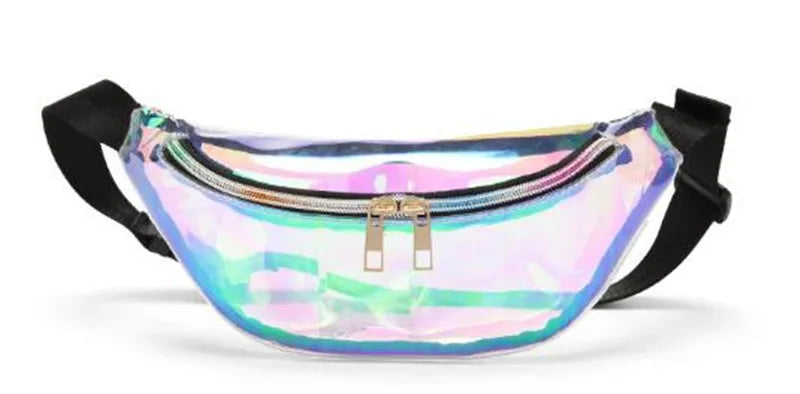 Waterproof Transparent Waist Bags Laser Waist Pack Clear Fanny Pack