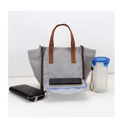 Canvas Wing Bag Small Handbag Literary Style Little Bag