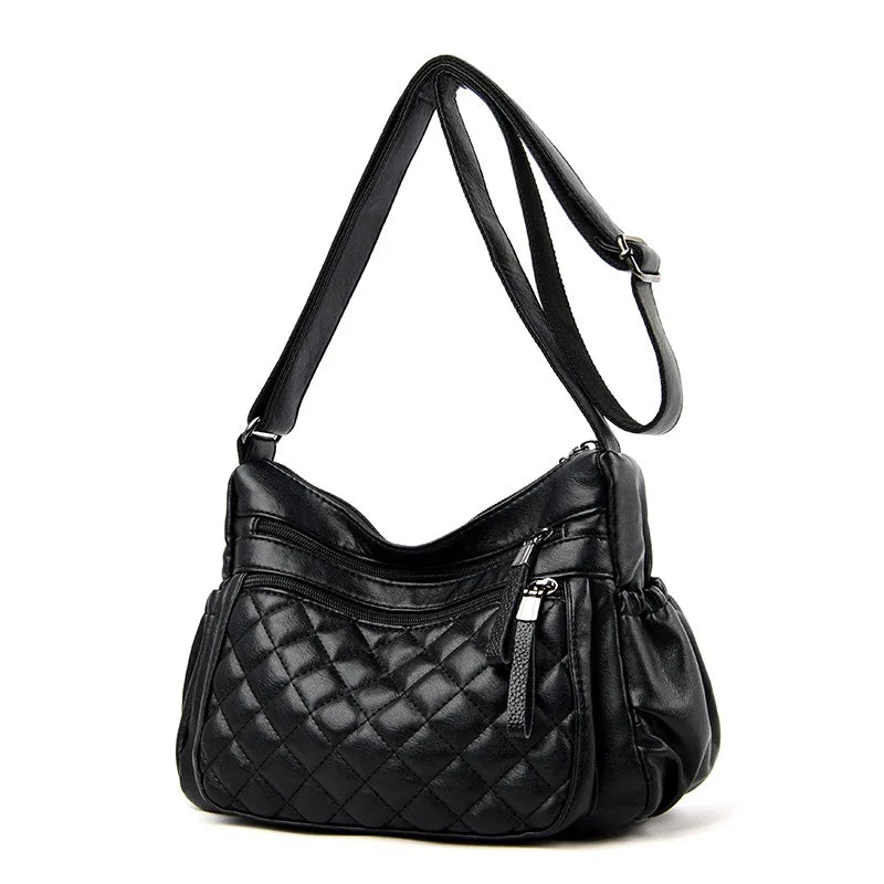 Leather Crossbody Bag for Women