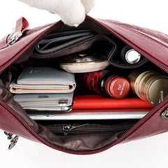 Leather Crossbody Bag for Women