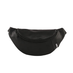 Women Waist Bag Fanny Pack PU Leather Solid Chest Bag Belt Purse Small Purse