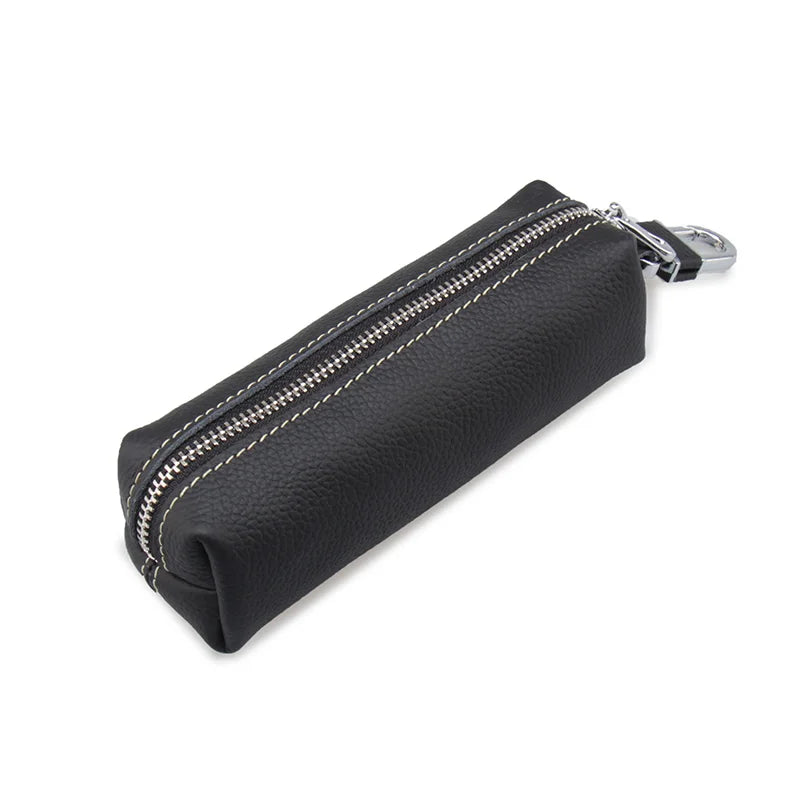 Leather Housekeeper Keychains Purse for Women & Men