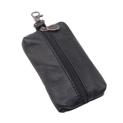 Cow Leather Car Key Holder Housekeeper Keys Wallet Case