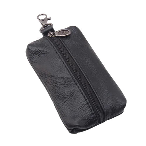 Cow Leather Car Key Holder Housekeeper Keys Wallet Case