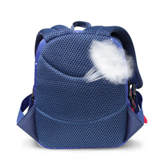 3D Rocket Girl Anti-Lost Backpack for Kids
