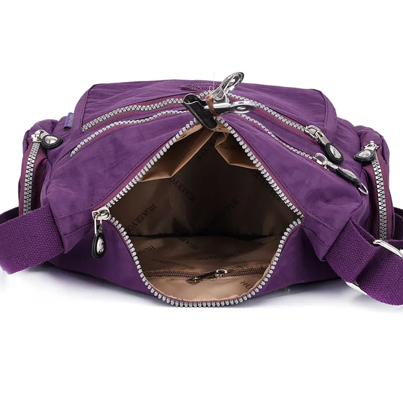 Nylon Crossbody Bag Shoulder Bags Waterproof Shopping Bag for Women
