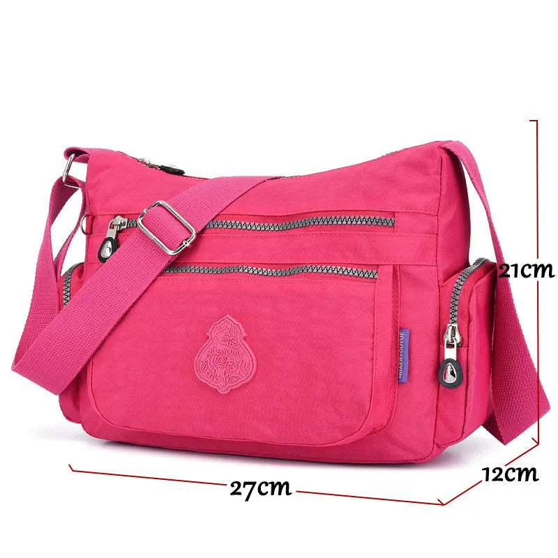 Nylon Crossbody Bag Shoulder Bags Waterproof Shopping Bag for Women
