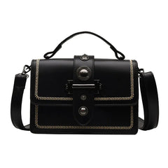 Women's PU Shoulder Bag Layered Large Capacity Handbag