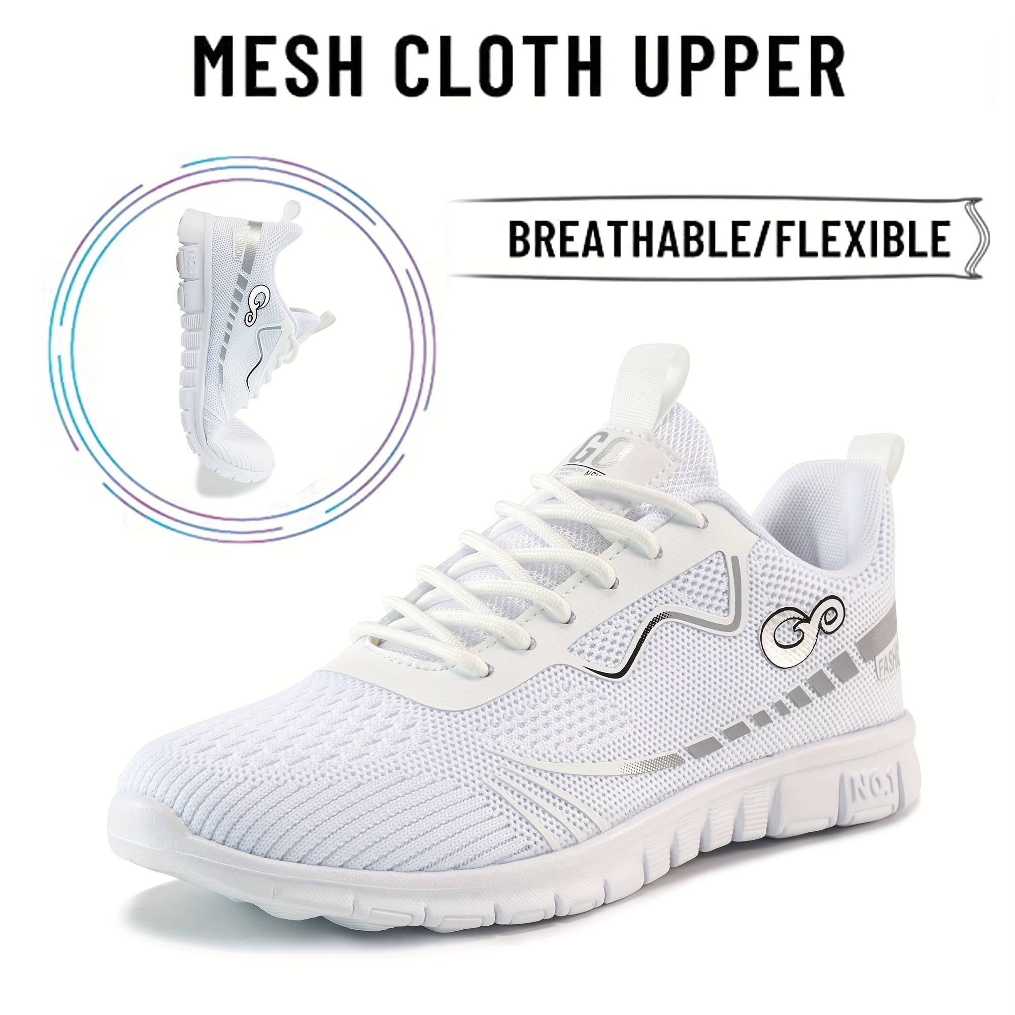 Women's Breathable Lightweight Outdoor Sneakers Casual Running Shoes