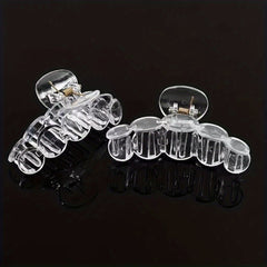 Clear Frame DIY Hair Claw Minimalist Banana Clip Headwear