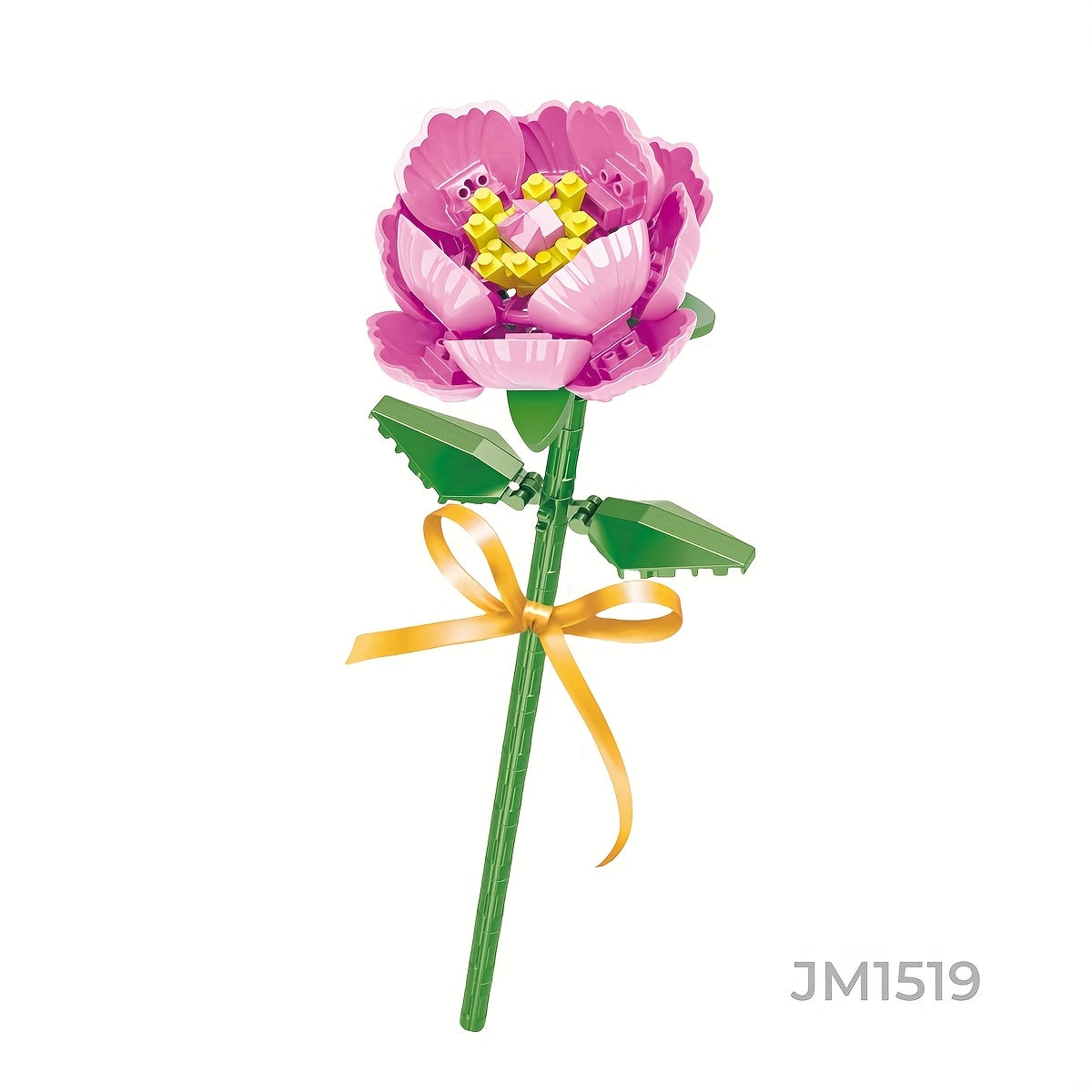 Micro Particle Flower Building Blocks DIY Colorful Flower Series