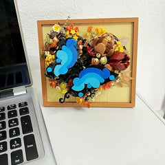 3D Butterfly Flower Building Blocks - Realistic 3D Figures - Collectible