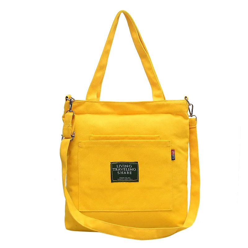 Autumn Woman Bag Canvas Crossbody Bags Shoulder Big Bag High Capacity