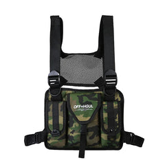Hip Hop Tactical Chest Rig Bag Kanye West Waist Pack