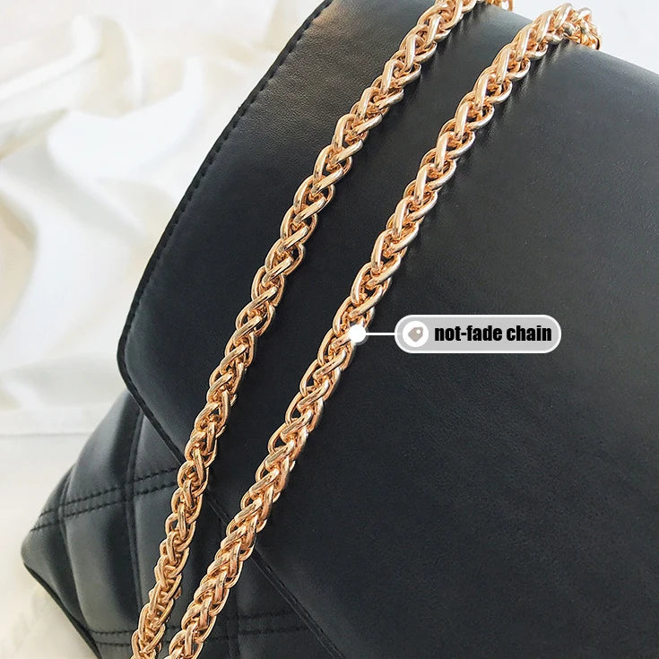 Classical Women Big Metail Tassel Satchel Lady Large Size Tote Bag