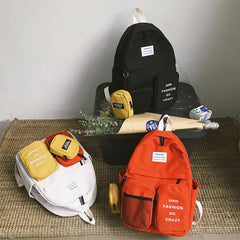 College Style Waterproof Backpack Women Large Capacity