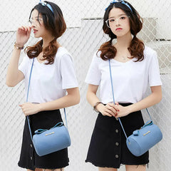 Soft Leather Women's Messenger Bag Shoulder Purse