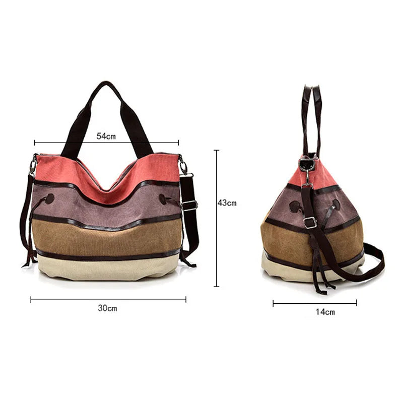 Modern Canvas Tote Bag for Girls