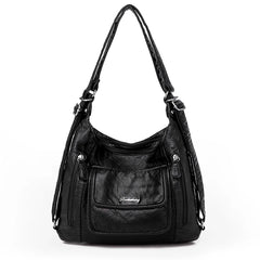 Vintage Soft Large Capacity Leather Tote Bag