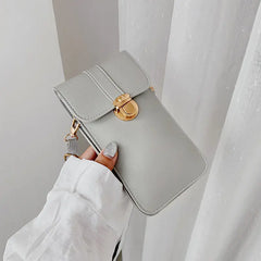Touch Screen Mobile Phone Bag Mini Wallet Shoulder Bag Purses