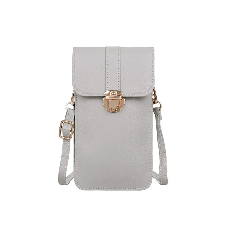 Touch Screen Mobile Phone Bag Mini Wallet Shoulder Bag Purses