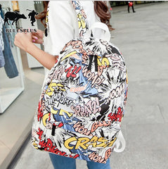 Graffiti Backpack for Junior School Students