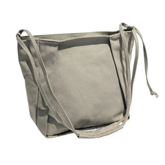 Canvas Bag Women's Messenger Bag College Literary Canvas Bag Shoulder Cloth Bag