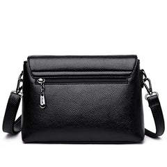 PU Leather Women Messenger Bag Crossbody Single Shoulder Handbag