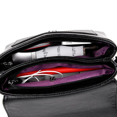 PU Leather Women Messenger Bag Crossbody Single Shoulder Handbag