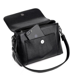 PU Leather Women Messenger Bag Crossbody Single Shoulder Handbag