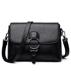 PU Leather Women Messenger Bag Crossbody Single Shoulder Handbag