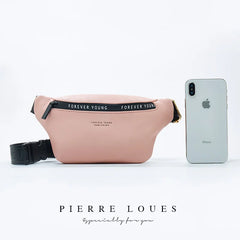 Leather Fanny Pack Unisex Waist Bag for women Multifunction Chest Bag