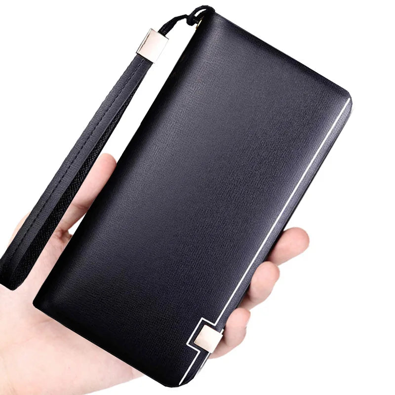 Men's Long Wallet Multi-Card Youth Clutch Large Capacity