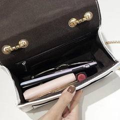 Casual Chain Shoulder Bag Korean-style Square Sling Bag