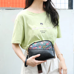 Retro Shoulder Bag Bucket Handbag with Dual-use Large Capacity