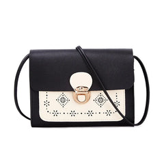 Women Mini Cross Body Bag Messenger Bag Hollow Mobile Phone Small Shoulder Bags