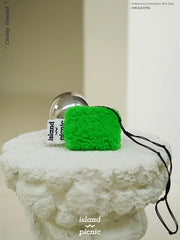 Women's Wool Crossbody Bag Plush Shoulder Bag Mini Bag