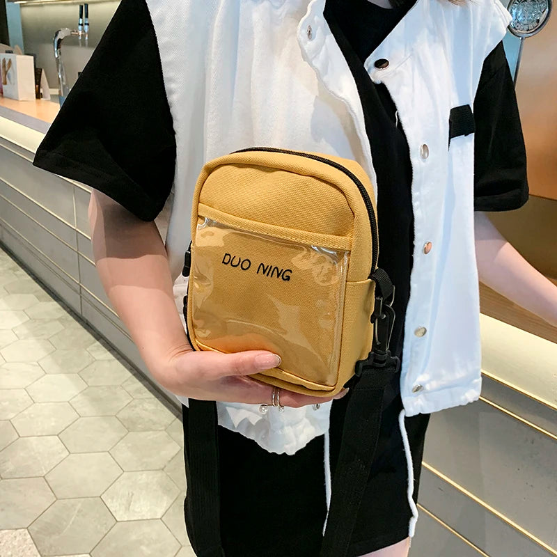 Nylon Handbag for Women Travel Crossbody Student Shoulder Bag