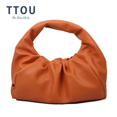 Women's Soft Leather Hand Bag Clutch Purses
