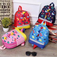 Nylon Children Backpacks Printing Kindergarten Boy School Backpack