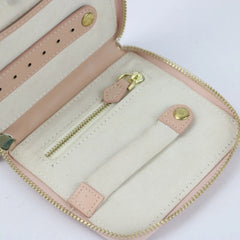 Portable Leather Travel Jewelry Case Boxes Box For Jewelry Organizer Display