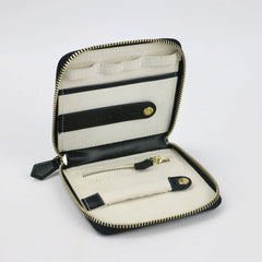 Portable Leather Travel Jewelry Case Boxes Box For Jewelry Organizer Display
