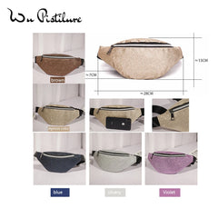 Sequins Waist Pack Summer Style Women Waist Fanny Pack