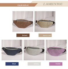 Sequins Waist Pack Summer Style Women Waist Fanny Pack