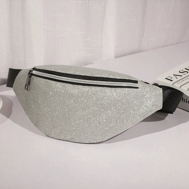 Sequins Waist Pack Summer Style Women Waist Fanny Pack