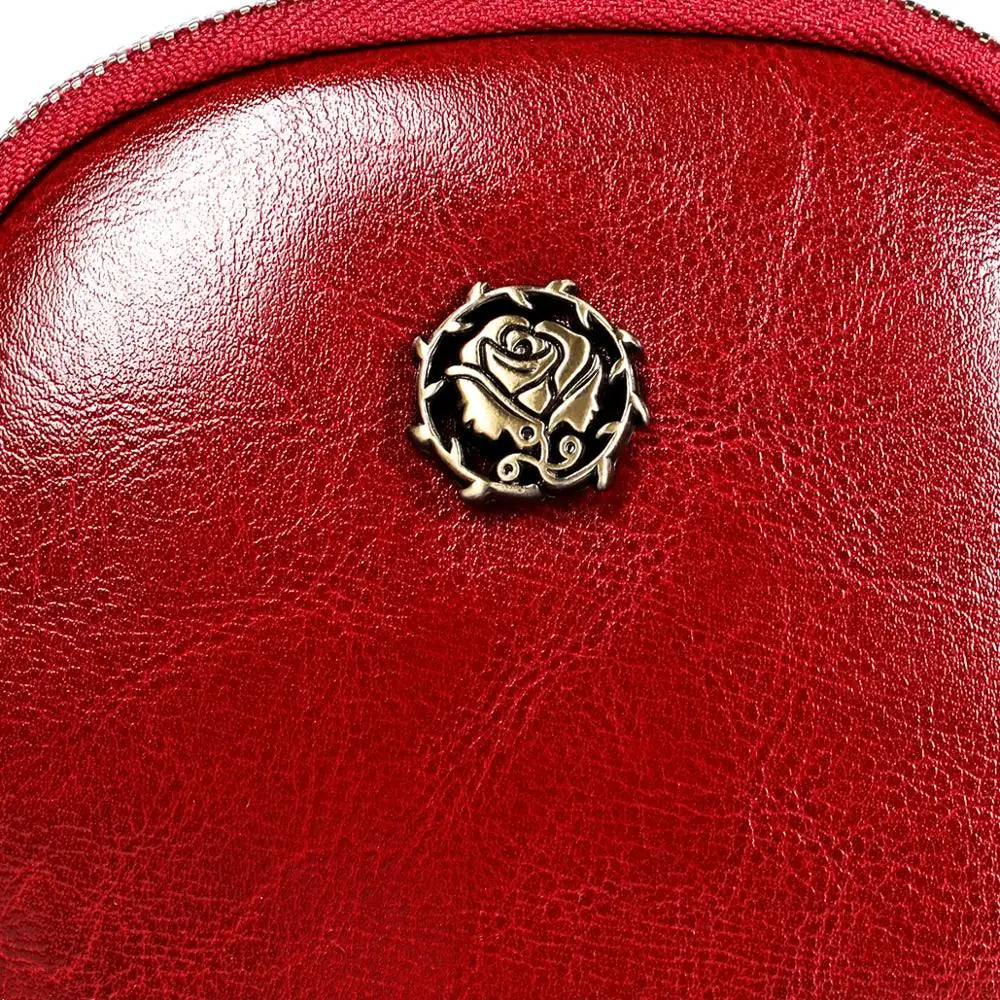 Summer Oil Wax Retro Style Single Shoulder Bag