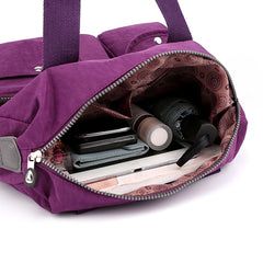 Women's Waterproof Crossbody Bag Large Capacity Canvas Bag