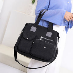 Women's Waterproof Crossbody Bag Large Capacity Canvas Bag
